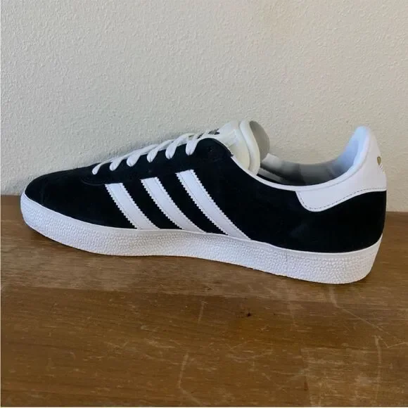 adidas Gazelle ADV Suede Black/White Skateboarding Sneakers Shoes - Picture 6 of 8